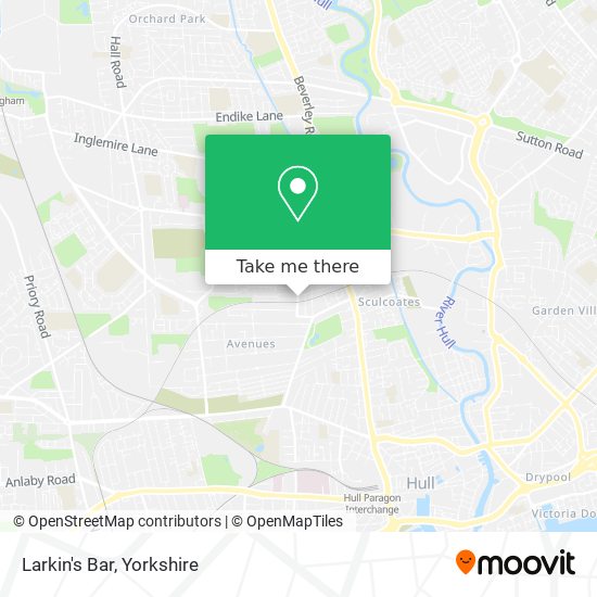 Larkin's Bar map