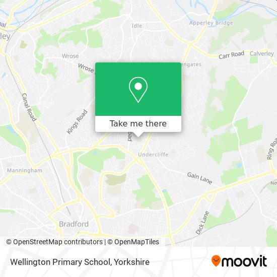Wellington Primary School map