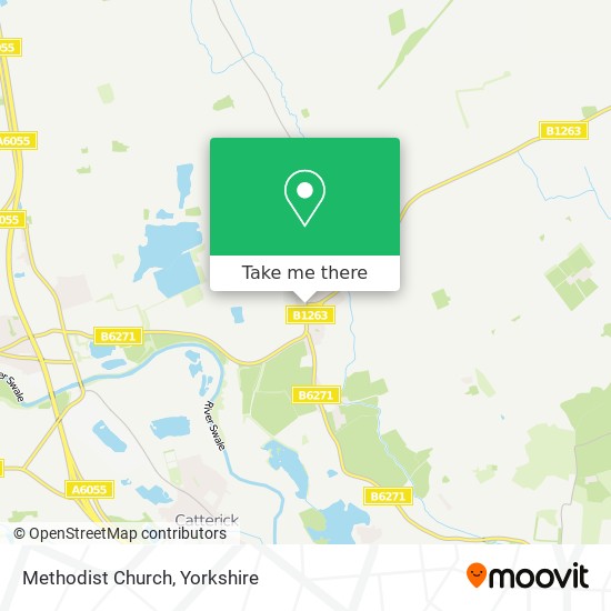 Methodist Church map