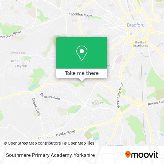 Southmere Primary Academy map