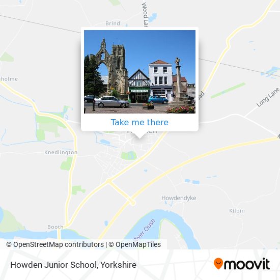 Howden Junior School map