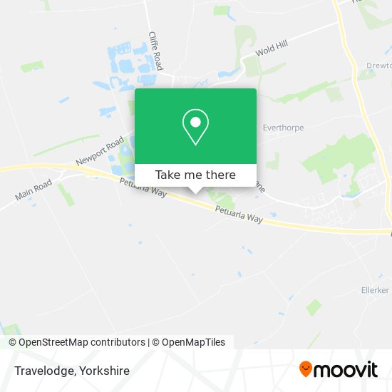 Travelodge map