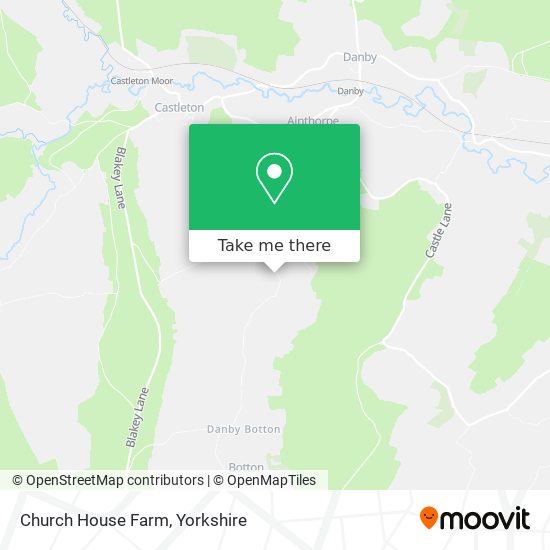 Church House Farm map