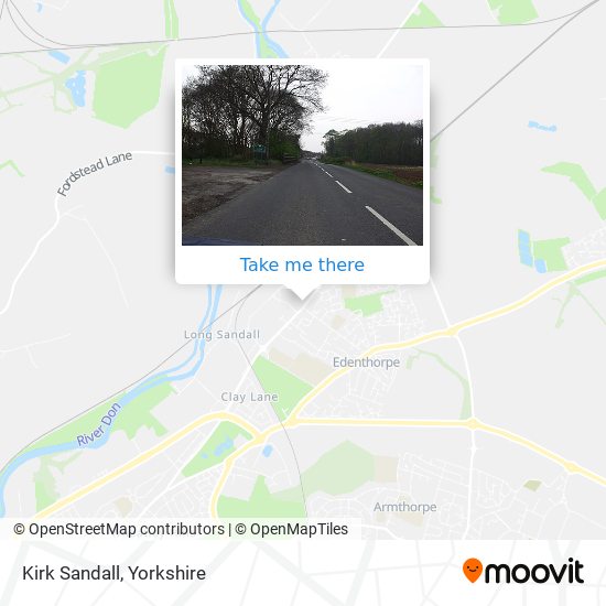 Kirk Sandall map