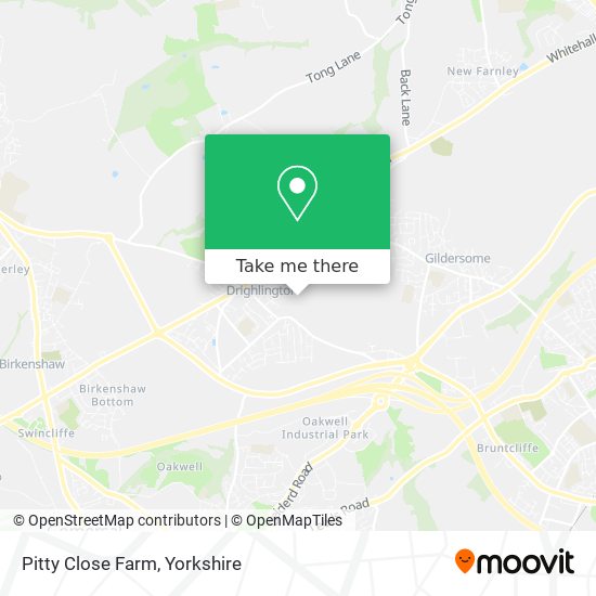 Pitty Close Farm map