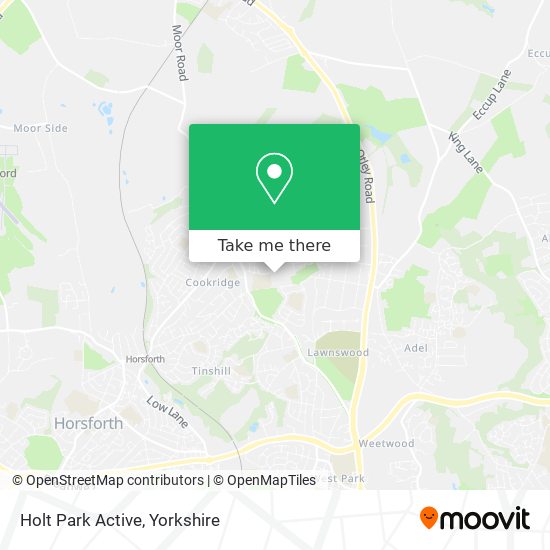 Holt Park Active map