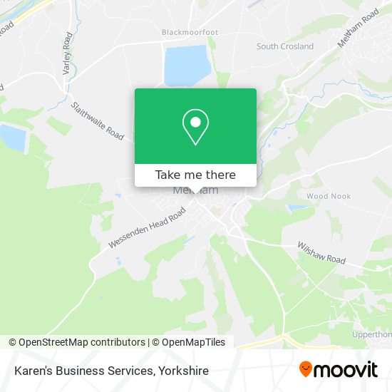 Karen's Business Services map