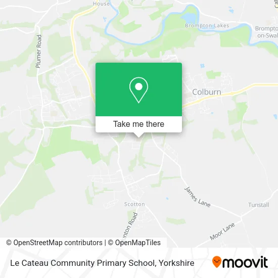 Le Cateau Community Primary School map
