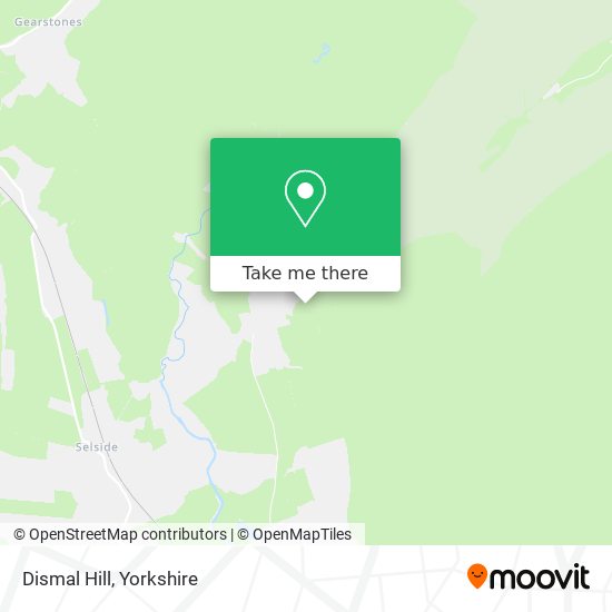 Dismal Hill map