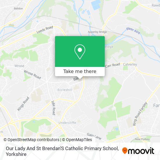 Our Lady And St Brendan’S Catholic Primary School map
