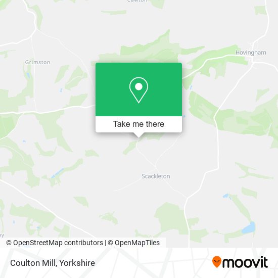 Coulton Mill map