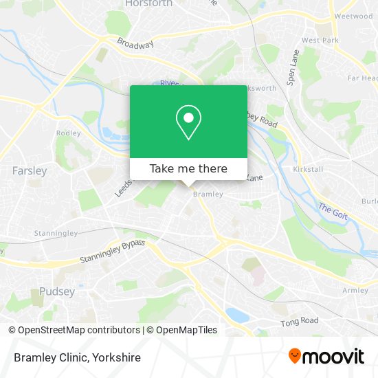 Bramley Clinic map