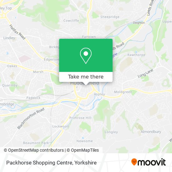 Packhorse Shopping Centre map