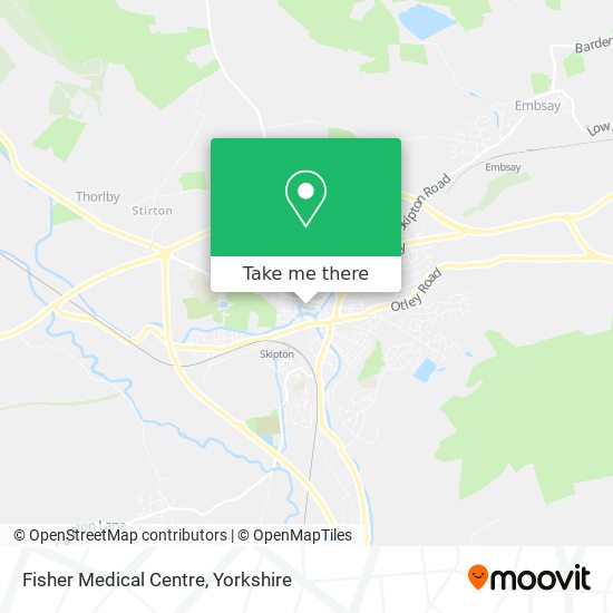 Fisher Medical Centre map