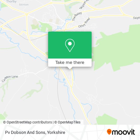 Pv Dobson And Sons map