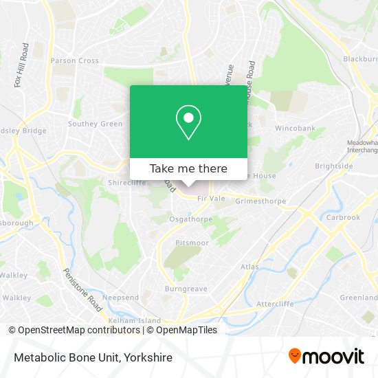Metabolic Bone Unit map