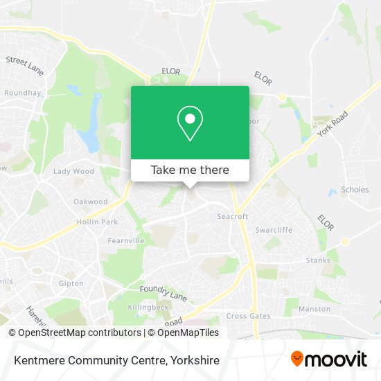 Kentmere Community Centre map