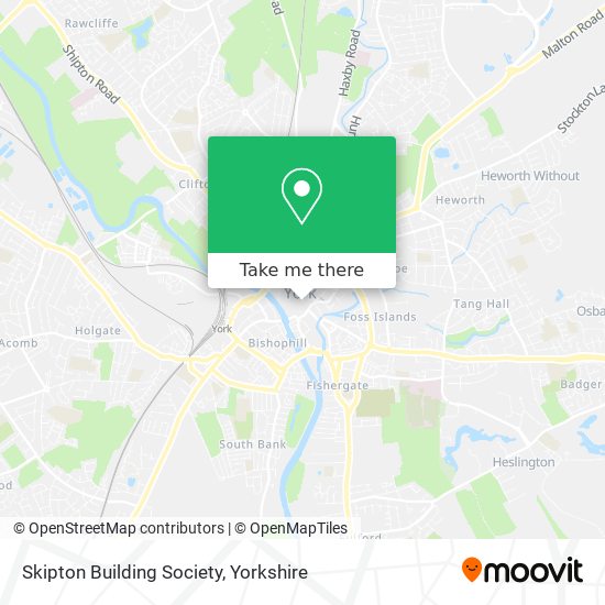 Skipton Building Society map
