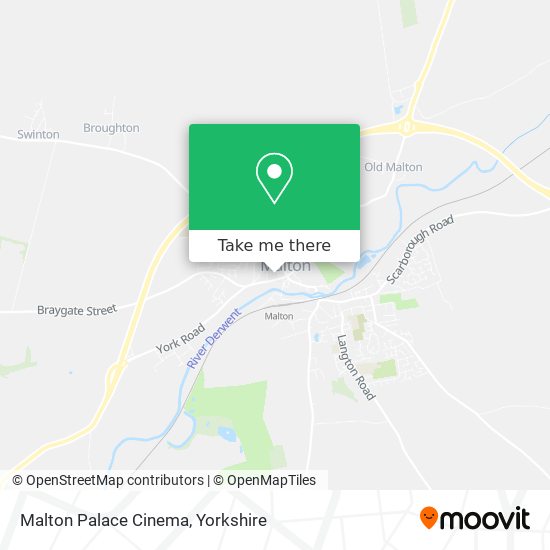 Malton Palace Cinema map