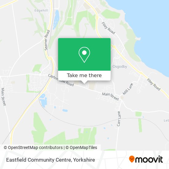 Eastfield Community Centre map