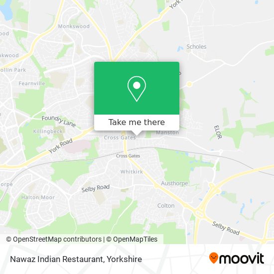 Nawaz Indian Restaurant map