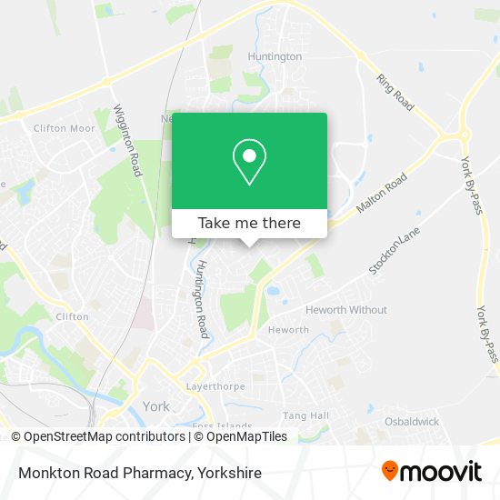 Monkton Road Pharmacy map