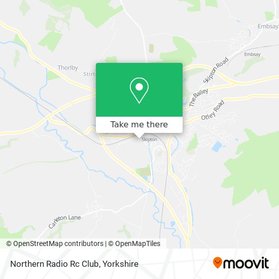 Northern Radio Rc Club map