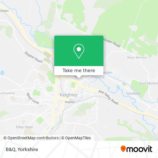 B&Q map