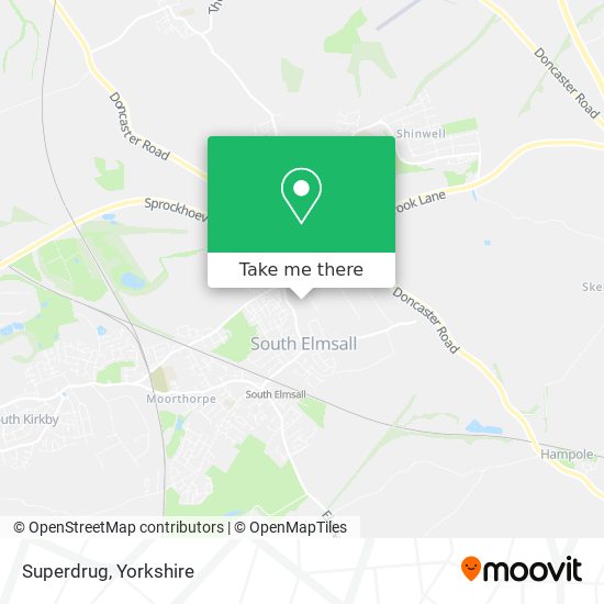 Superdrug map