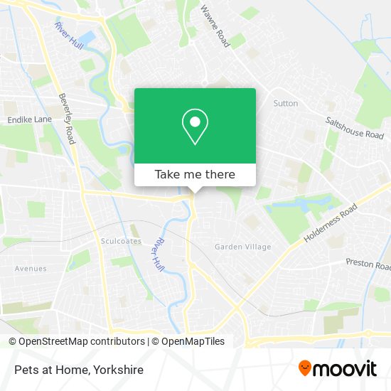 Pets at Home map