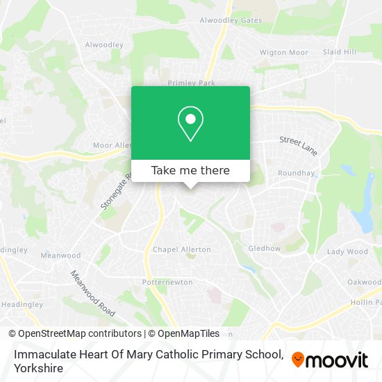 Immaculate Heart Of Mary Catholic Primary School map