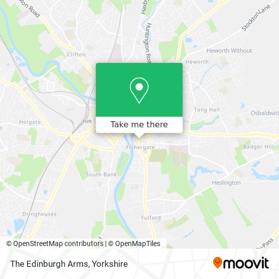 The Edinburgh Arms map