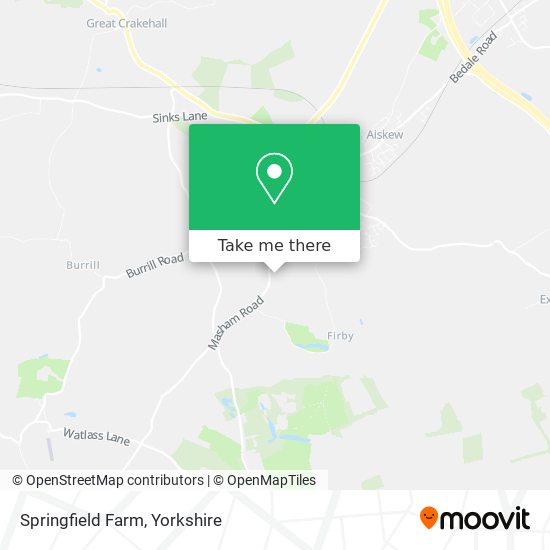Springfield Farm map