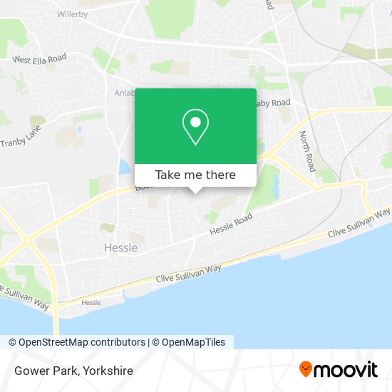 Gower Park map