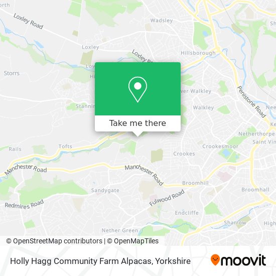 Holly Hagg Community Farm Alpacas map