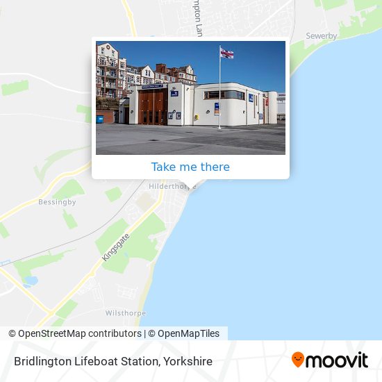 Bridlington Lifeboat Station map