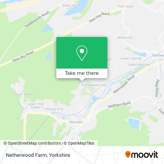 Netherwood Farm map