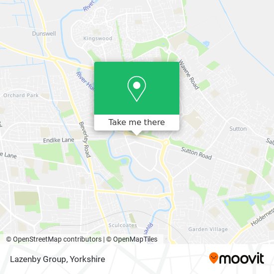 Lazenby Group map