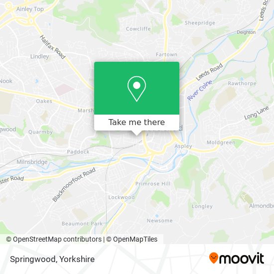 Springwood map