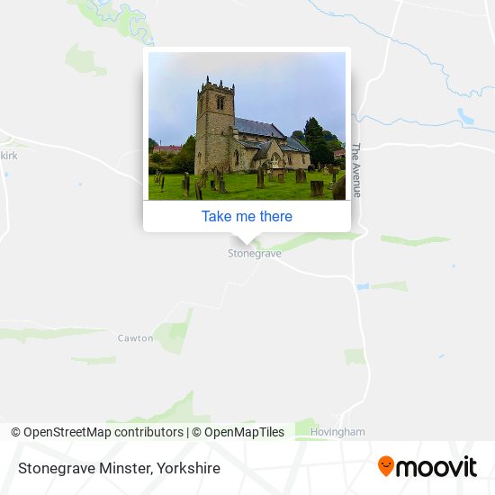 Stonegrave Minster map