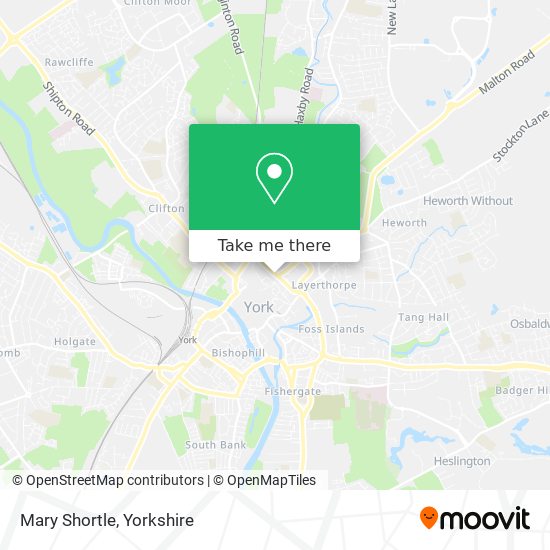 Mary Shortle map