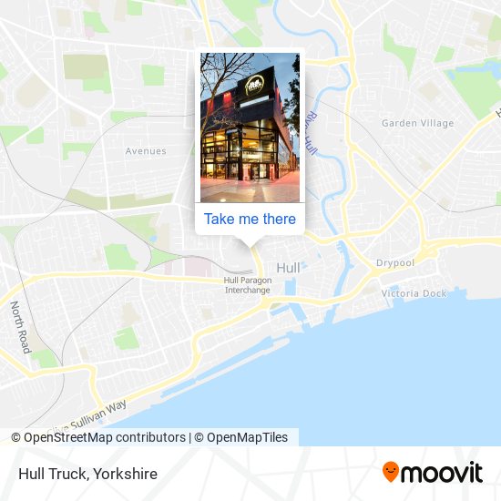 Hull Truck map