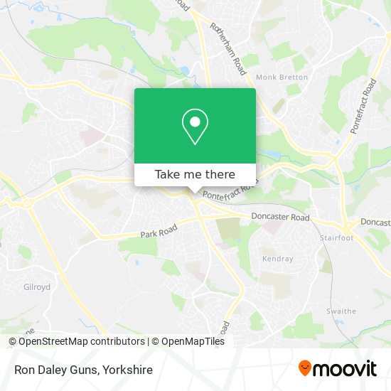 Ron Daley Guns map
