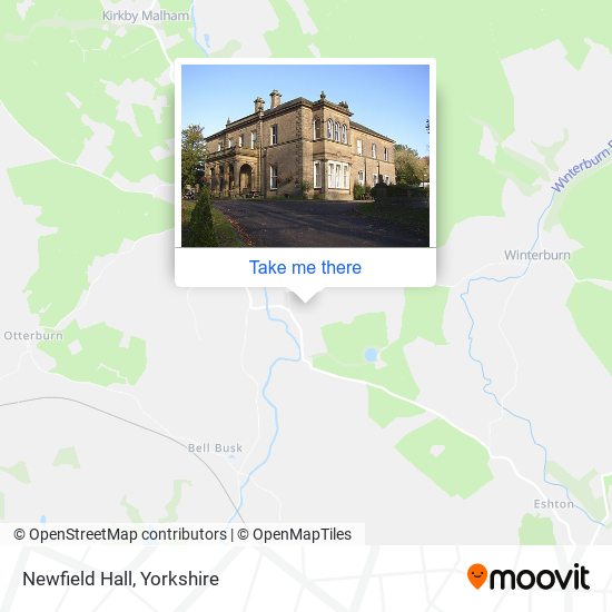 Newfield Hall map