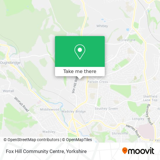 Fox Hill Community Centre map