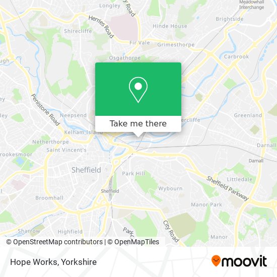 Hope Works map