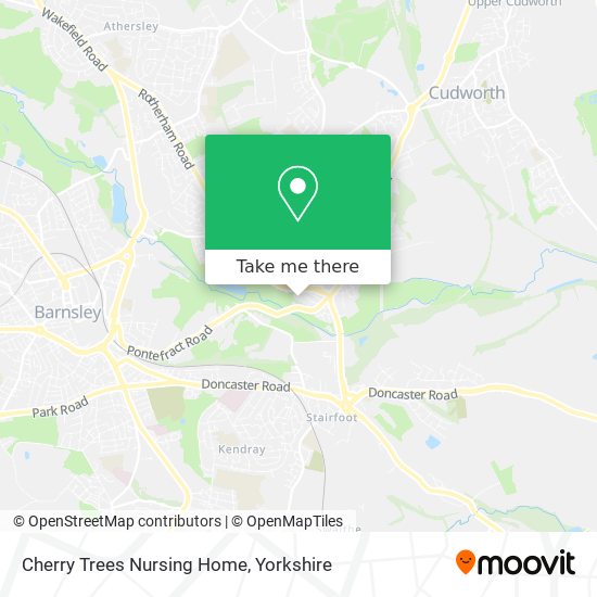 Cherry Trees Nursing Home map