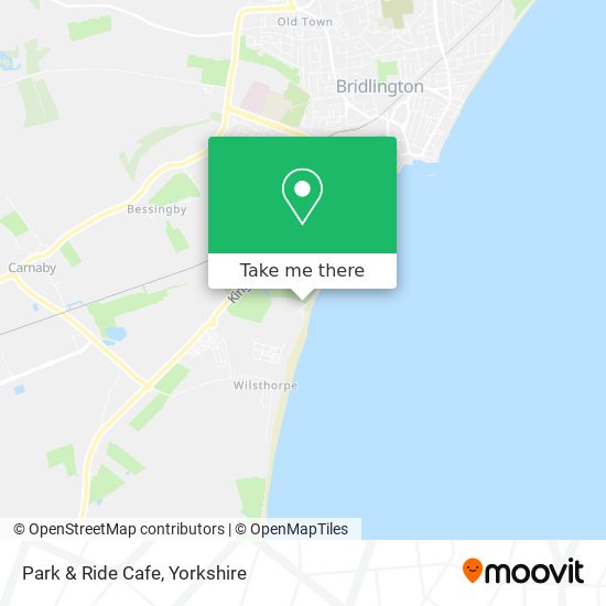 Park & Ride Cafe map