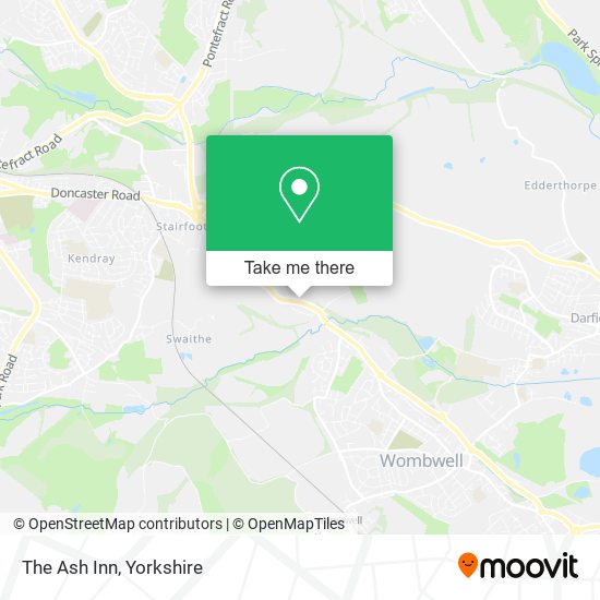 The Ash Inn map