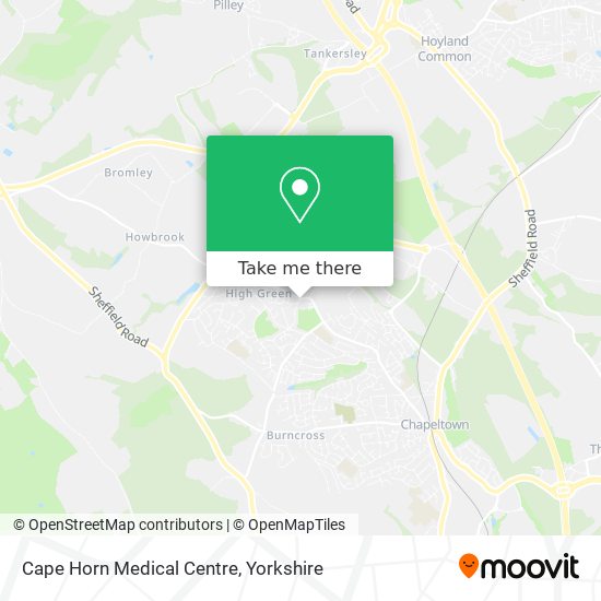 Cape Horn Medical Centre map